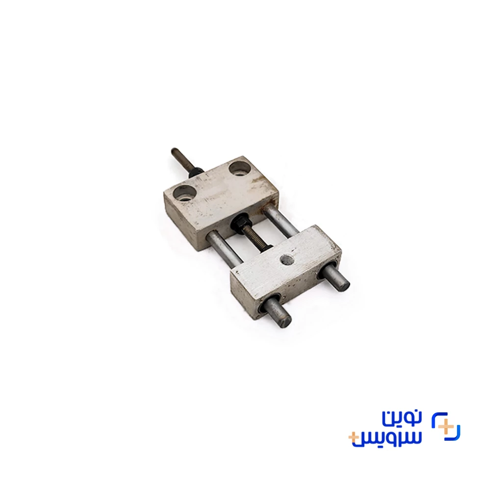 پایه نگهدارنده مخزن روغن و غلطک لاستیکی لبه چسبان kdt